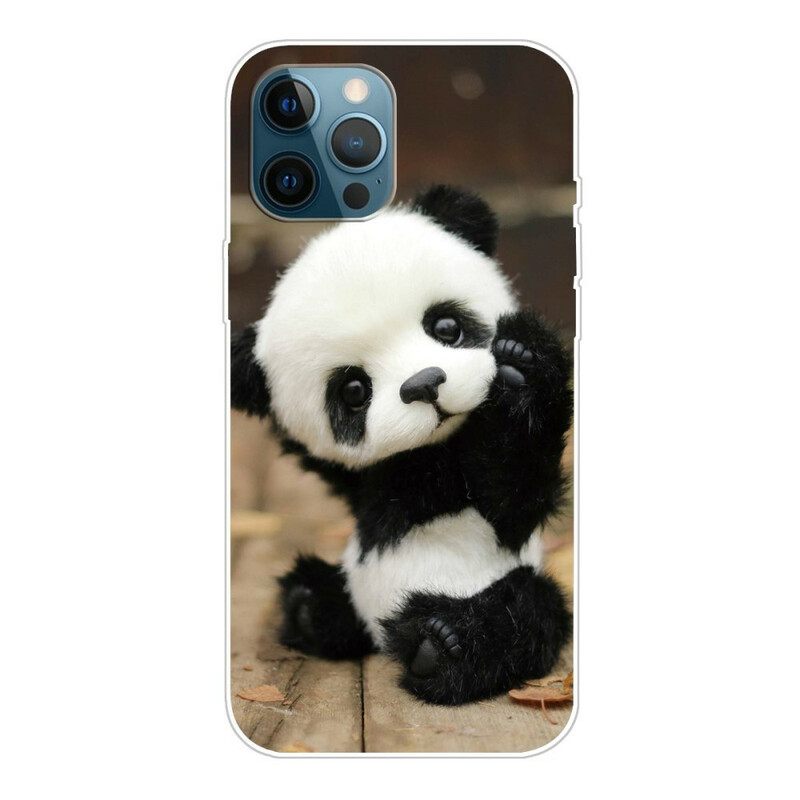 Kuori iPhone 13 Pro Max Flexible Panda