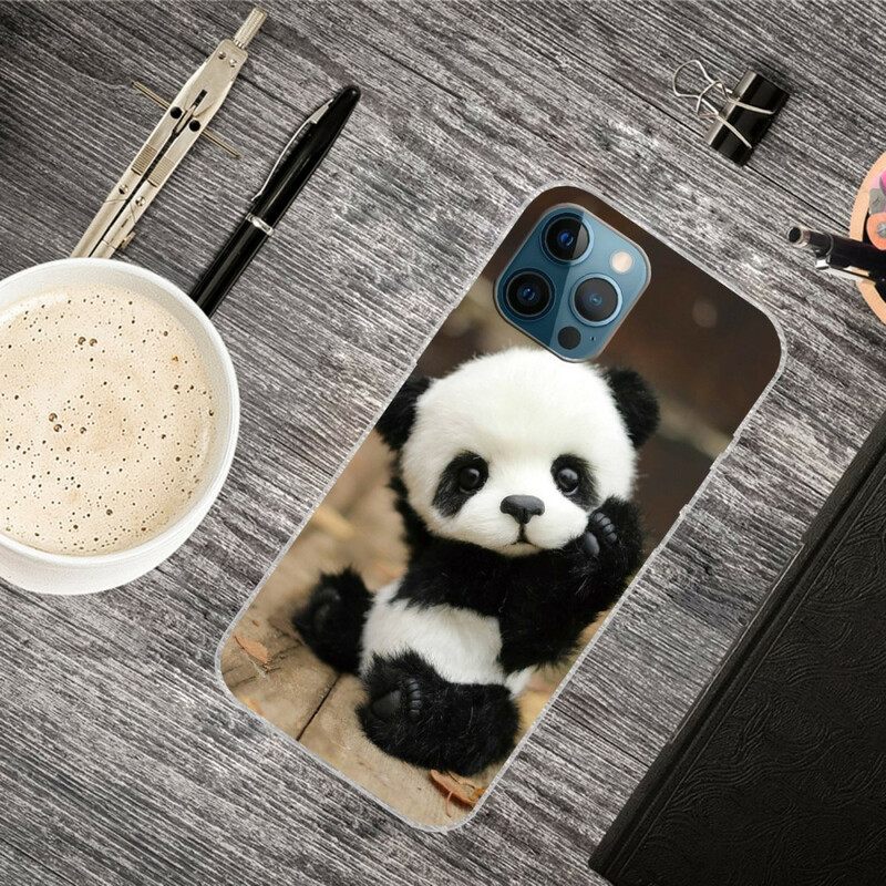 Kuori iPhone 13 Pro Max Flexible Panda