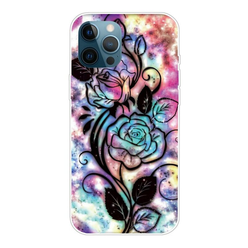 Kuori iPhone 13 Pro Max Flower Graphic