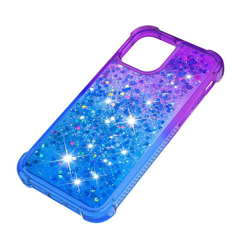 Kuori iPhone 13 Pro Max Glitter Colors