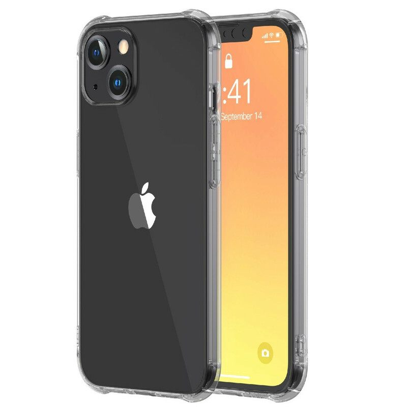 Kuori iPhone 13 Pro Max Läpinäkyvät Leeu-suojatyynyt