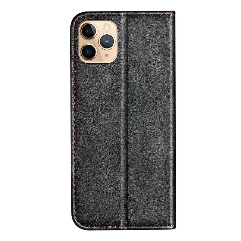 Puhelinkuoret iPhone 13 Pro Max Kotelot Flip Bicolor Leather Effect