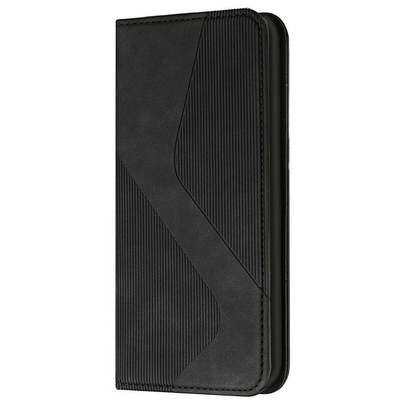 Puhelinkuoret iPhone 13 Pro Max Kotelot Flip Style Leather S-design