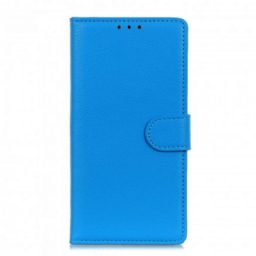 Flip Case Realme 8 / 8 Pro Perinteinen Keinonahka