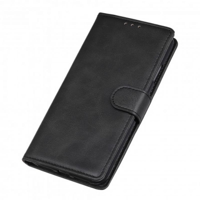 Flip Case Realme 8 / 8 Pro Retro Mattanahkaefekti