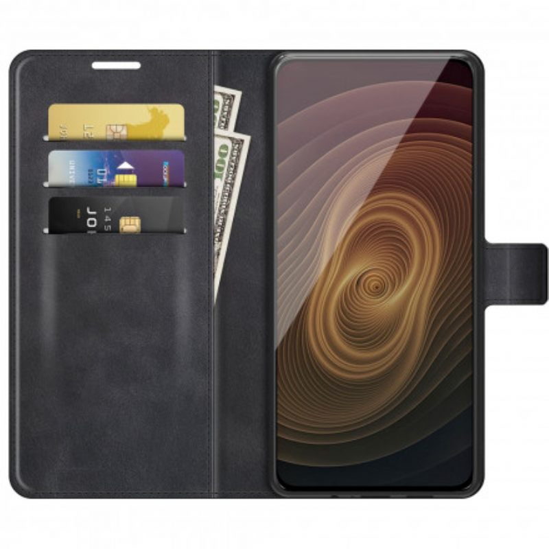 Kotelot ZTE Axon 20 4G / 5G Faux Leather Slim