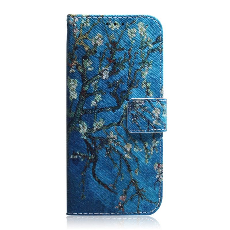 Flip Case Oppo Find X5 Lite Flower Tree Premium