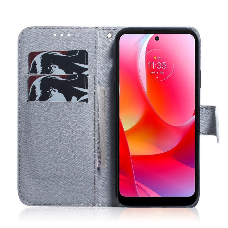 Flip Case Oppo Find X5 Lite Flower Tree Premium