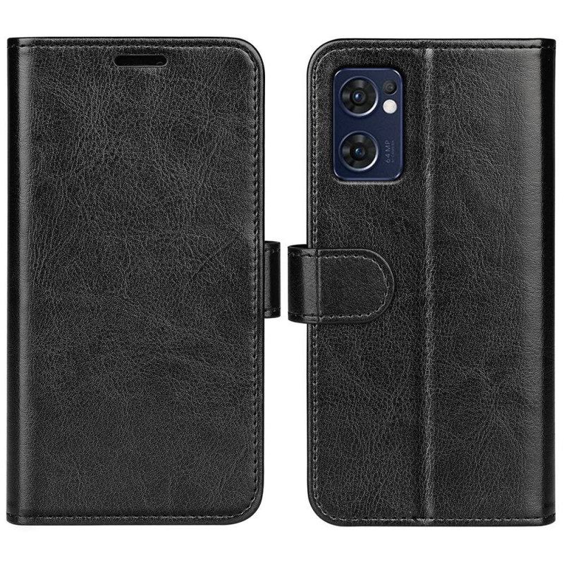 Nahkakotelo Oppo Find X5 Lite Vintage Leather Style