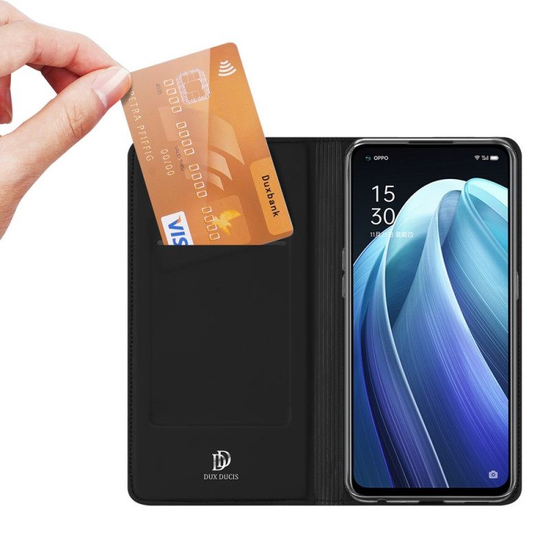 Puhelinkuoret Oppo Find X5 Lite Kotelot Flip Skin Pro Dux Ducis