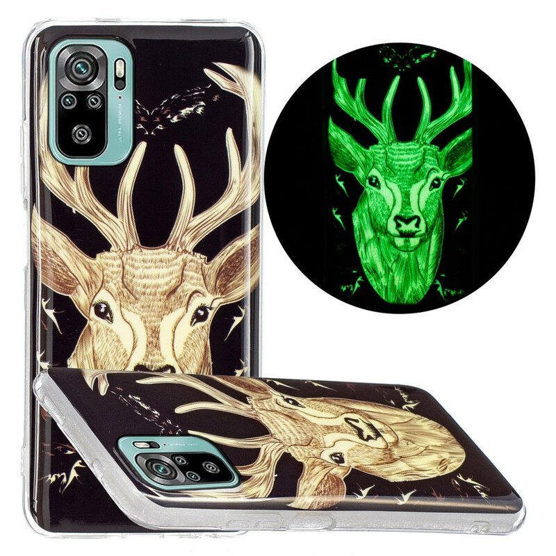 Case Xiaomi Redmi Note 10 / 10S Fluorescent Majestic Stag