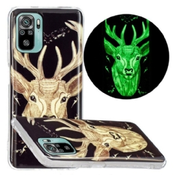 Case Xiaomi Redmi Note 10 / 10S Fluorescent Majestic Stag