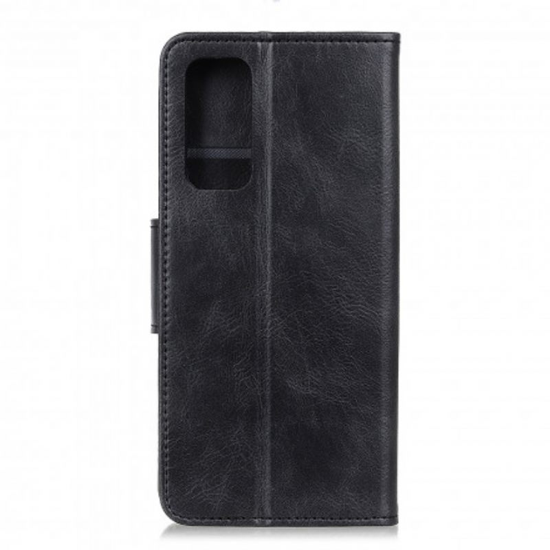 Flip Case Xiaomi Redmi Note 10 / 10S Käännettävä Nahkaefekti