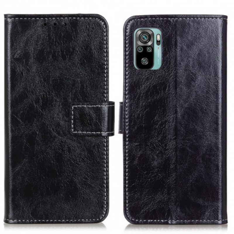 Flip Case Xiaomi Redmi Note 10 / 10S Loistavat Ja Avoimet Saumat