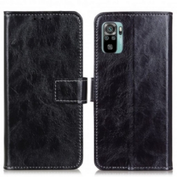 Flip Case Xiaomi Redmi Note 10 / 10S Loistavat Ja Avoimet Saumat