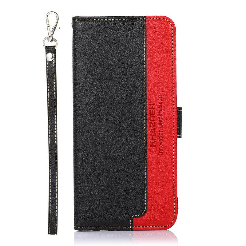 Flip Case Xiaomi Redmi Note 10 / 10S Lychee Style Rfid Khazneh