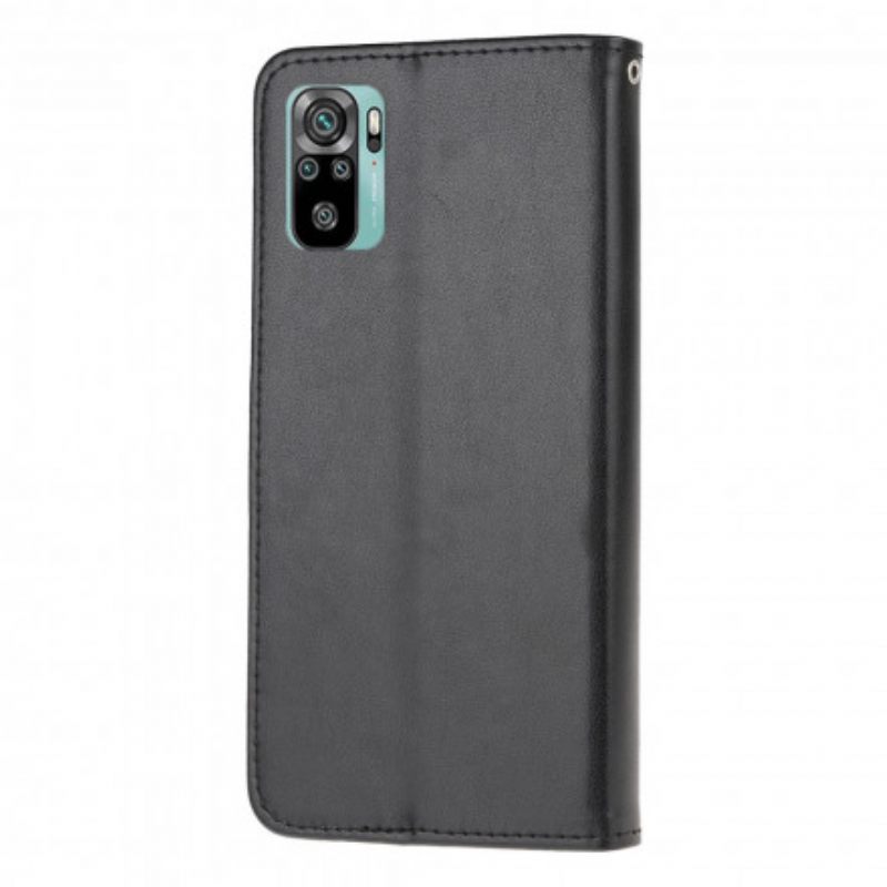 Flip Case Xiaomi Redmi Note 10 / 10S Perhosia Ja Kukkia