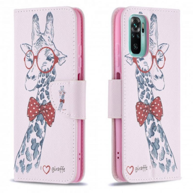 Kotelot Xiaomi Redmi Note 10 / 10S Brainy Giraffe