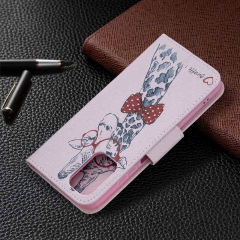 Kotelot Xiaomi Redmi Note 10 / 10S Brainy Giraffe