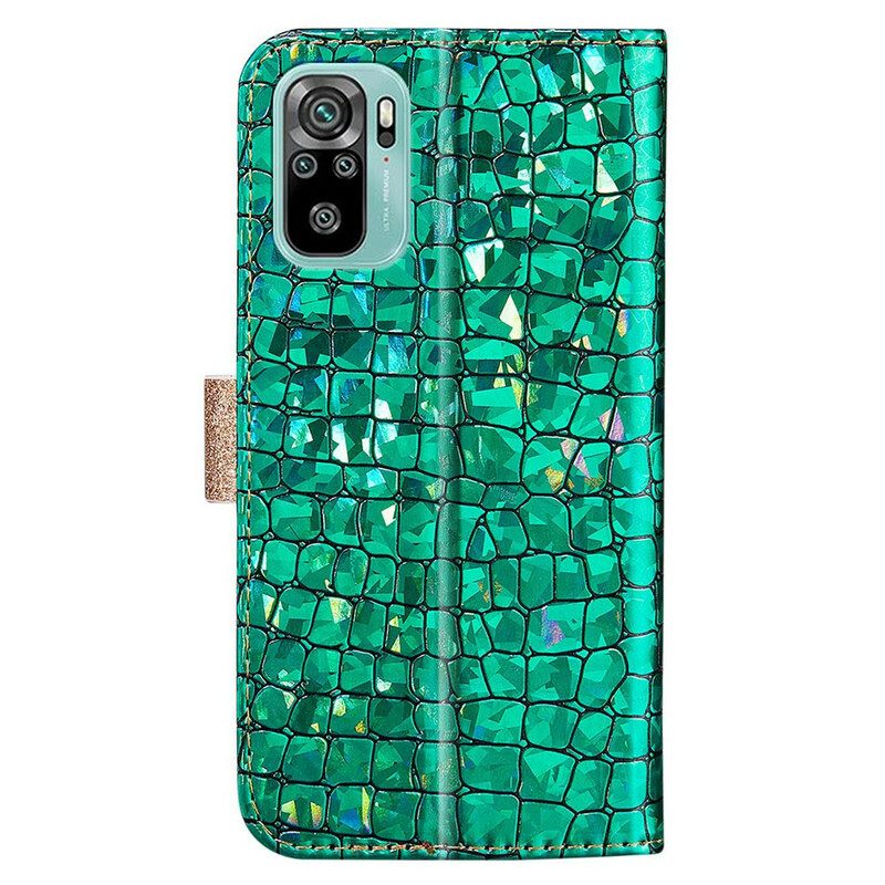 Kotelot Xiaomi Redmi Note 10 / 10S Croco Diamonds