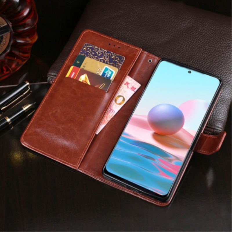 Kotelot Xiaomi Redmi Note 10 / 10S Faux Leather Idewei