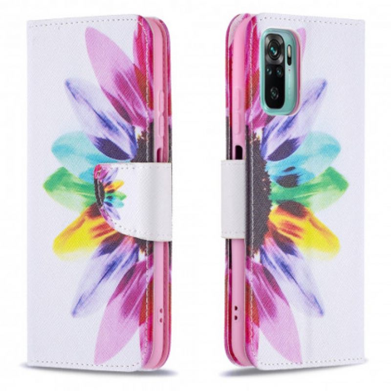 Kotelot Xiaomi Redmi Note 10 / 10S Flower Watercolour