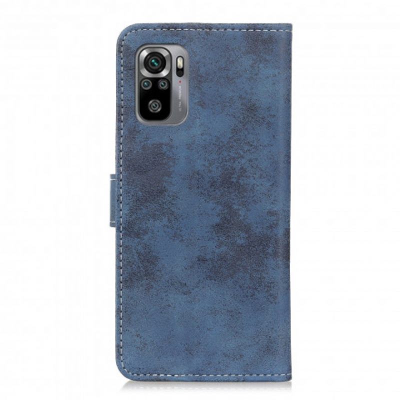 Kotelot Xiaomi Redmi Note 10 / 10S Vintage Leather Effect