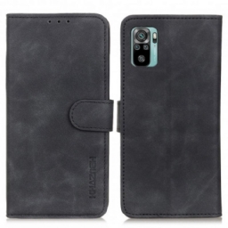 Kotelot Xiaomi Redmi Note 10 / 10S Vintage Leather Effect Khazneh