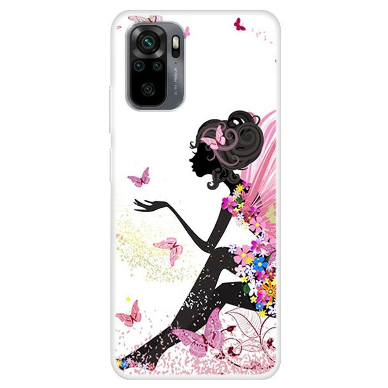 Kuori Xiaomi Redmi Note 10 / 10S Butterfly Lady