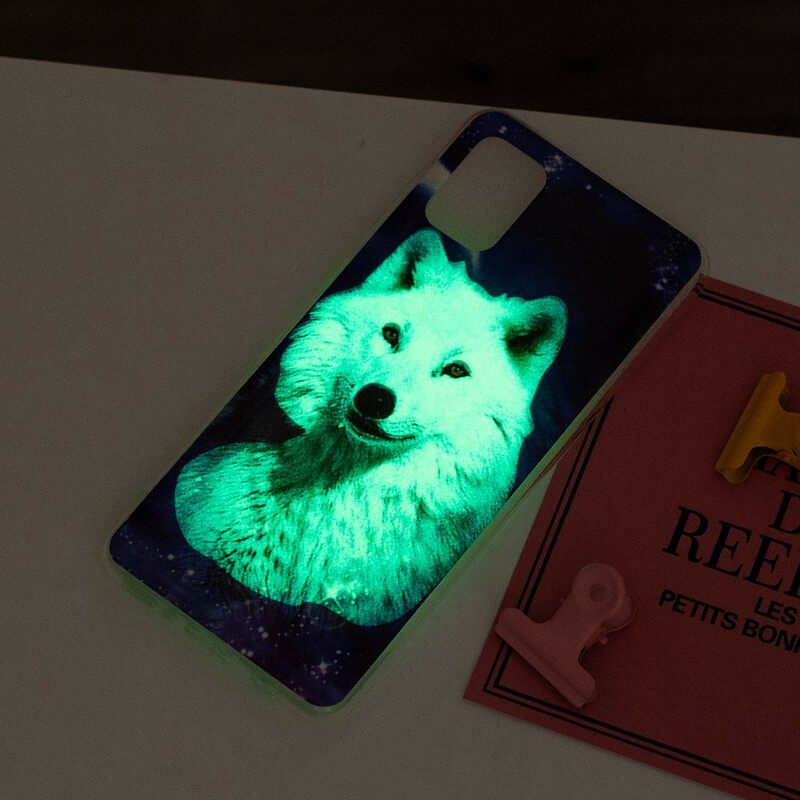 Kuori Xiaomi Redmi Note 10 / 10S Fluorescent Wolf Sarja