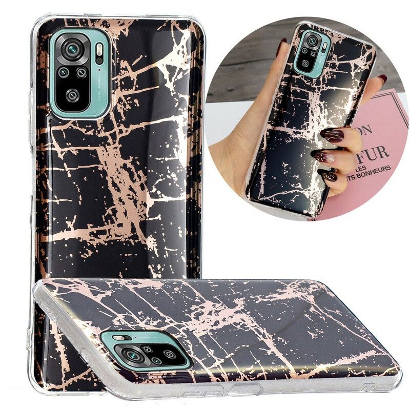 Kuori Xiaomi Redmi Note 10 / 10S Marble Geometry