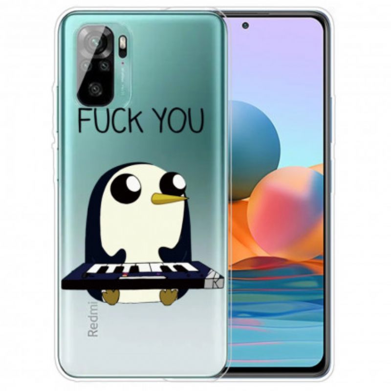 Kuori Xiaomi Redmi Note 10 / 10S Penguin Haista Vittuun