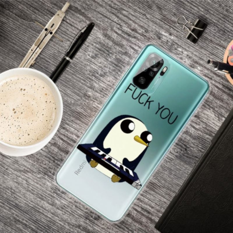 Kuori Xiaomi Redmi Note 10 / 10S Penguin Haista Vittuun