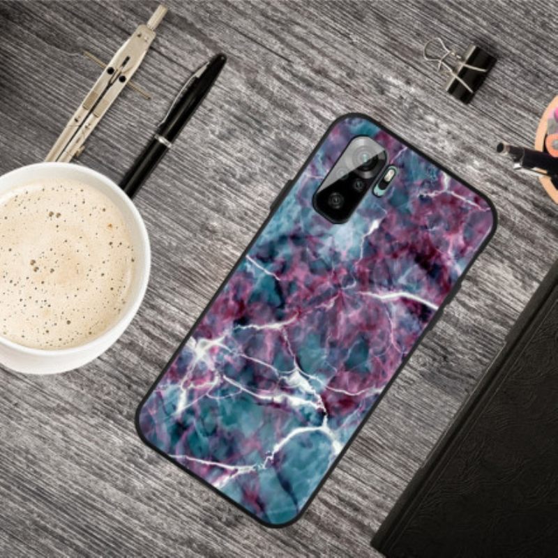 Kuori Xiaomi Redmi Note 10 / 10S Purple Marble