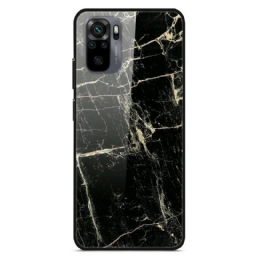 Kuori Xiaomi Redmi Note 10 / 10S Supreme Marble Karkaistu Lasi