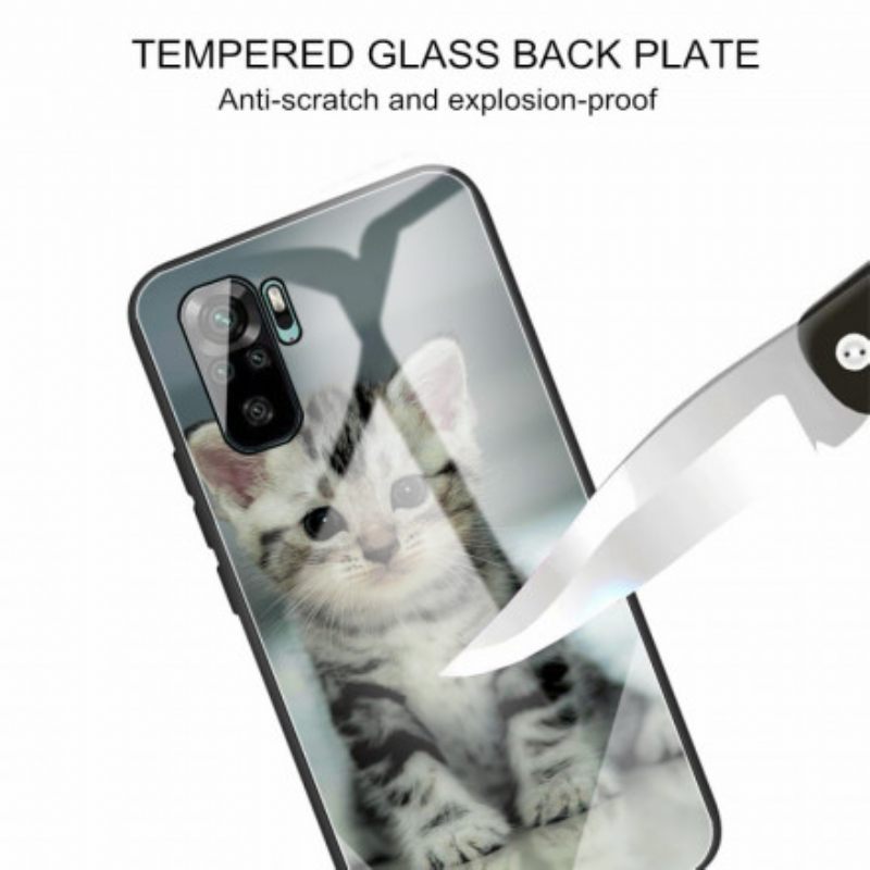 Kuori Xiaomi Redmi Note 10 / 10S Tempered Glass Kitten