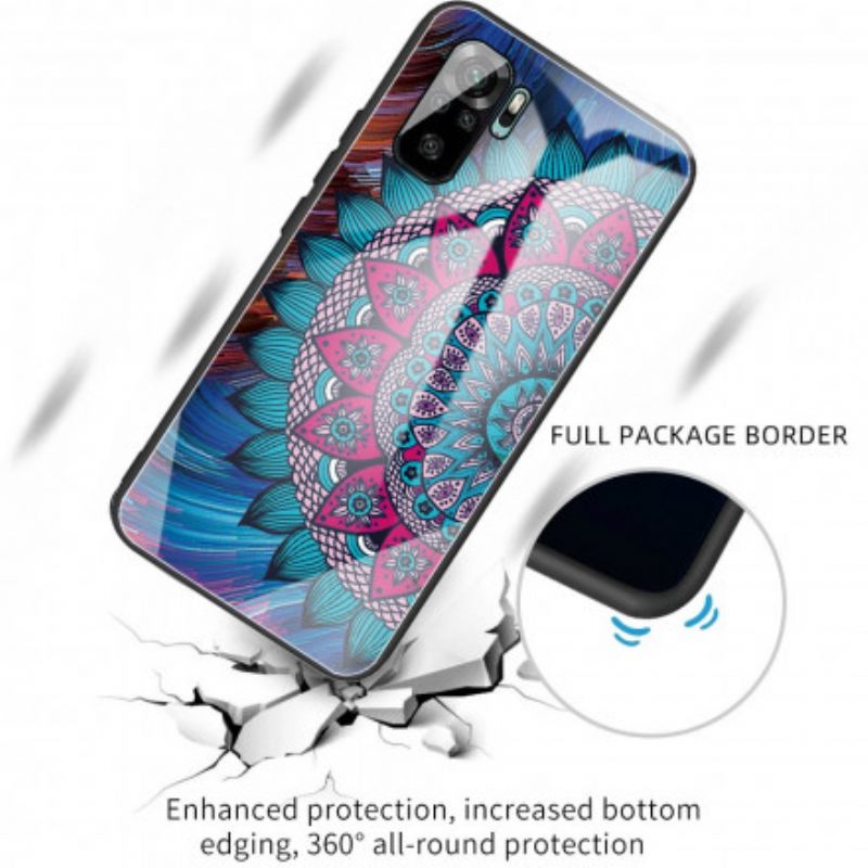 Kuori Xiaomi Redmi Note 10 / 10S Tempered Glass Mandala