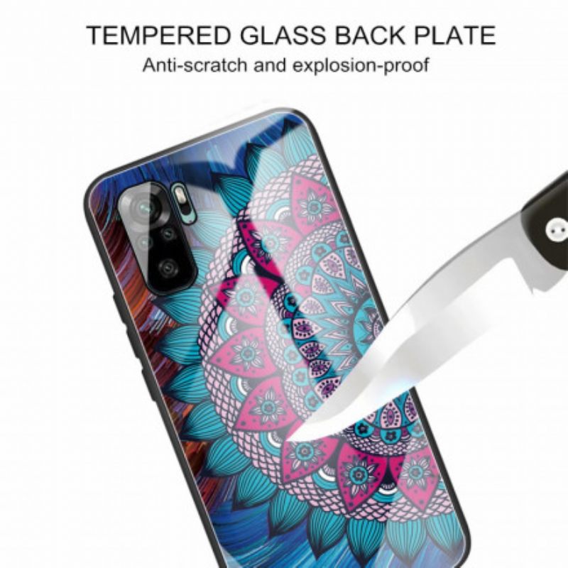 Kuori Xiaomi Redmi Note 10 / 10S Tempered Glass Mandala