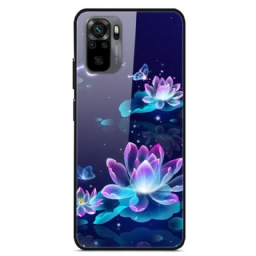 Kuori Xiaomi Redmi Note 10 / 10S Tempered Glass Water Lilies