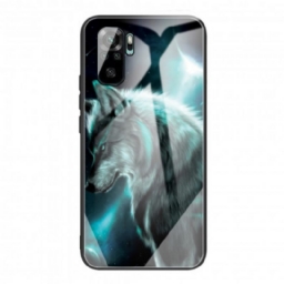 Kuori Xiaomi Redmi Note 10 / 10S Tempered Glass Wolf