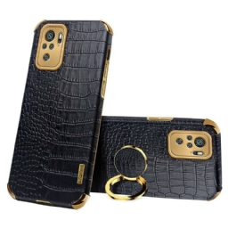 Kuori Xiaomi Redmi Note 10 / 10S X-case Crocodile Skin Effect