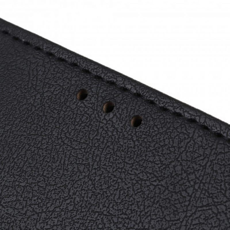 Nahkakotelo Xiaomi Redmi Note 10 / 10S Classic Faux Leather