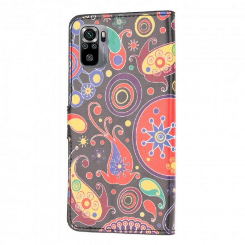 Nahkakotelo Xiaomi Redmi Note 10 / 10S Design Galaxy