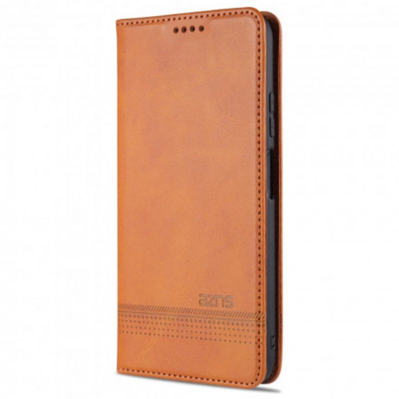 Puhelinkuoret Xiaomi Redmi Note 10 / 10S Kotelot Flip Style Leather Azns