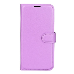 Kotelot Oppo Reno 12 Pro 5g Classic Litchi Faux Leather