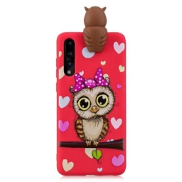 Case Huawei P20 Pro 3d Neiti Pöllö