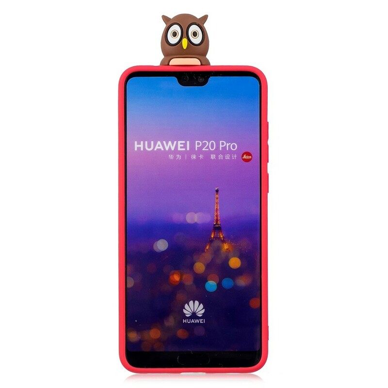 Case Huawei P20 Pro 3d Neiti Pöllö