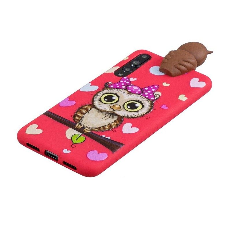 Case Huawei P20 Pro 3d Neiti Pöllö