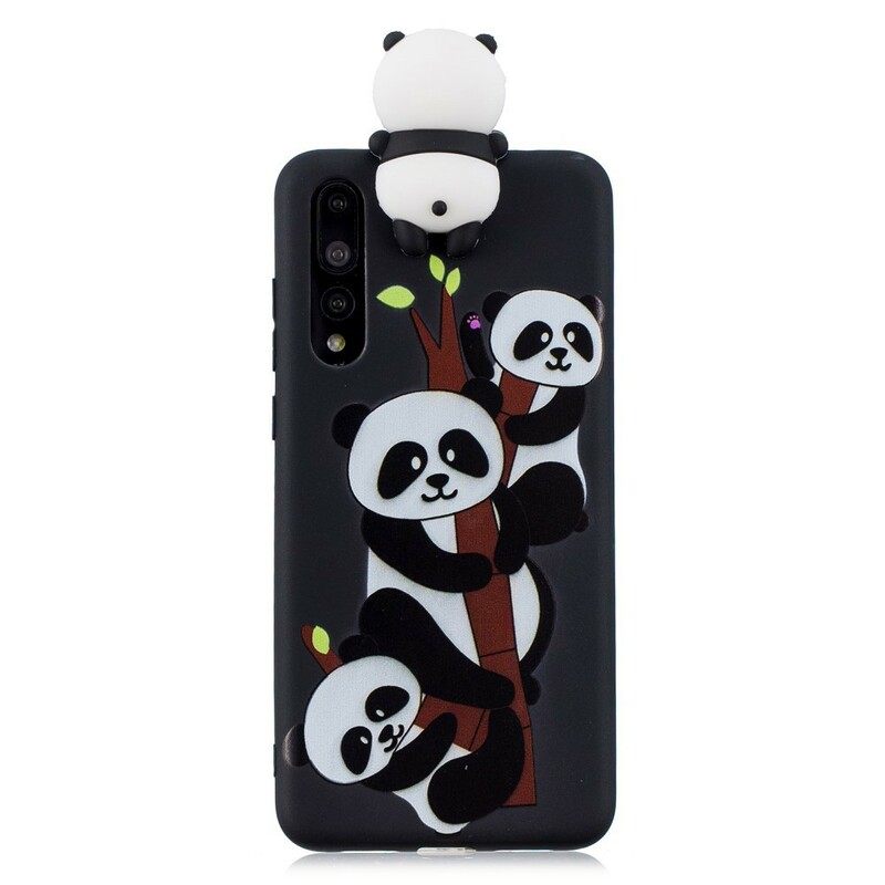 Case Huawei P20 Pro 3d Panda Family