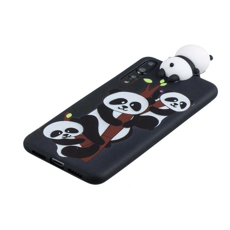 Case Huawei P20 Pro 3d Panda Family